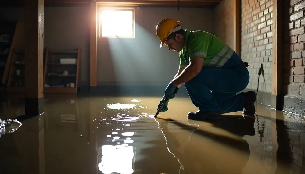 Professional water damage restoration services in Dolomite, AL
